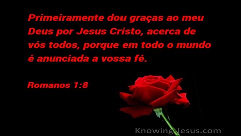 Romanos 1:8 (black)